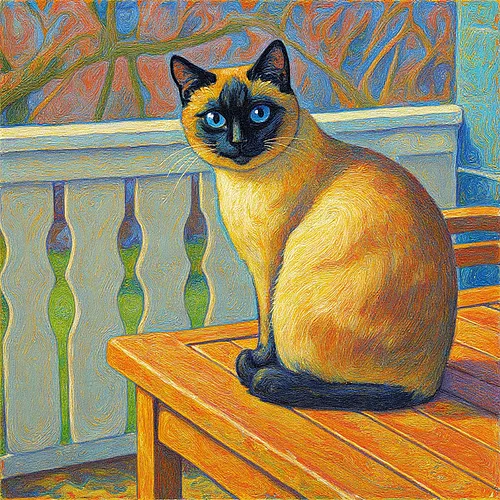 AI image of a cat