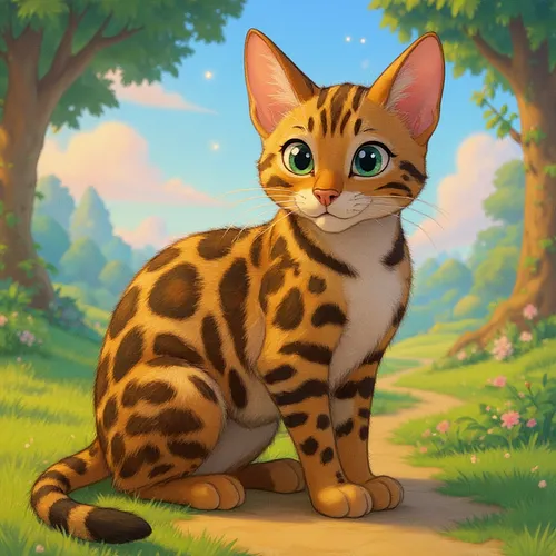 AI image of a cat