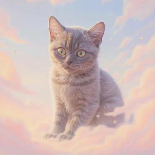AI image of a british shorthair cat