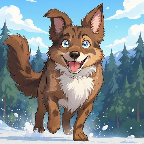 AI image of a dog