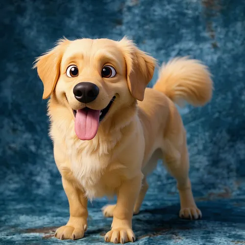 AI image of a dog