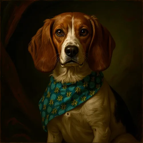 AI image of a beagle