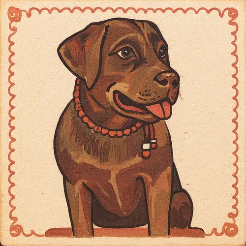 AI image of a labrador retriever