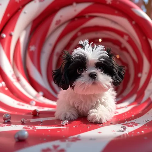 AI image of a pet in 3D render style
