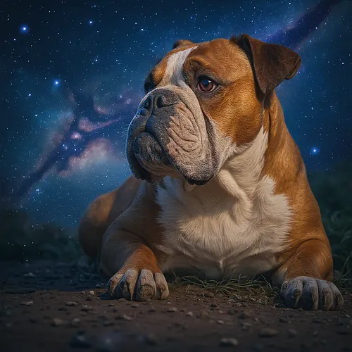 AI image of a bulldog