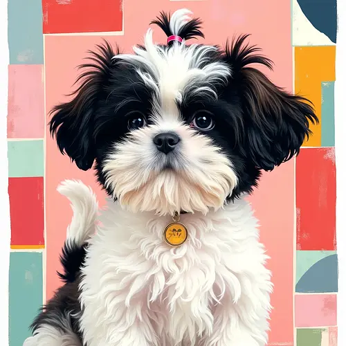 Comparison of AI pet portraits vs photo collages