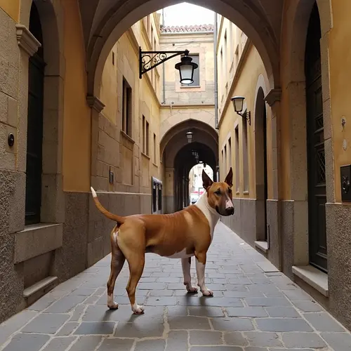 AI-generated pet image at Sagrada Família