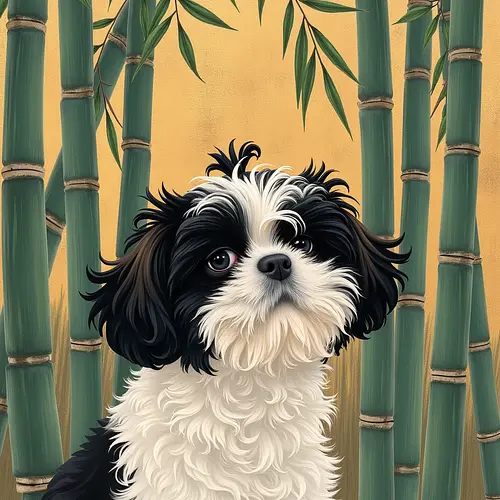 AI-generated pet image at Fushimi Inari