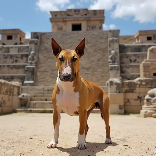 AI-generated pet image with Mexico City backdrop