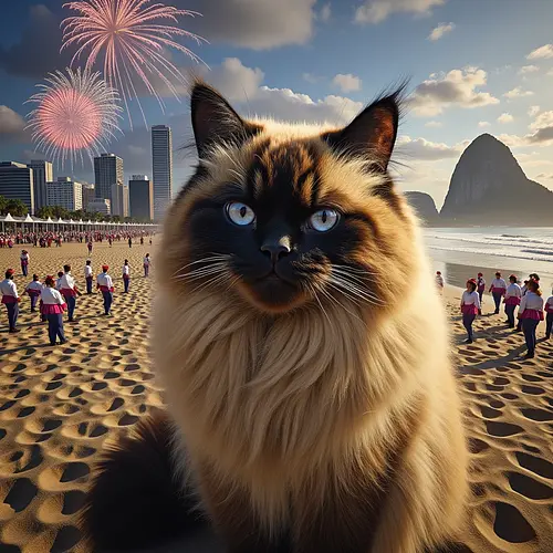 AI-generated pet image with Christ the Redeemer