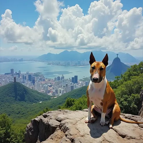 AI-generated pet image with Christ the Redeemer