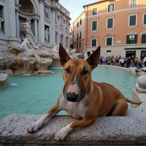 AI-generated pet image with the Colosseum
