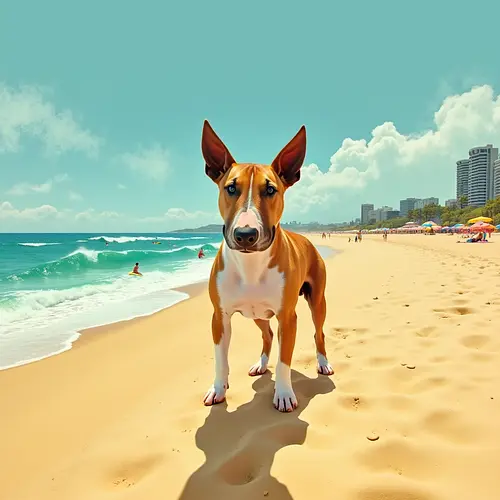 AI-generated pet image with Sydney Opera House