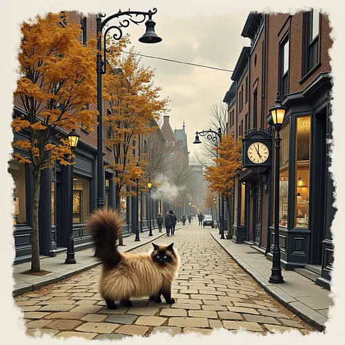 AI-generated pet image on the Vancouver seawall