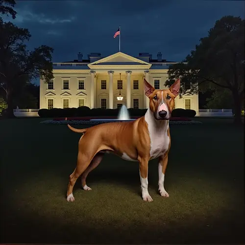 AI-generated pet image with US Capitol