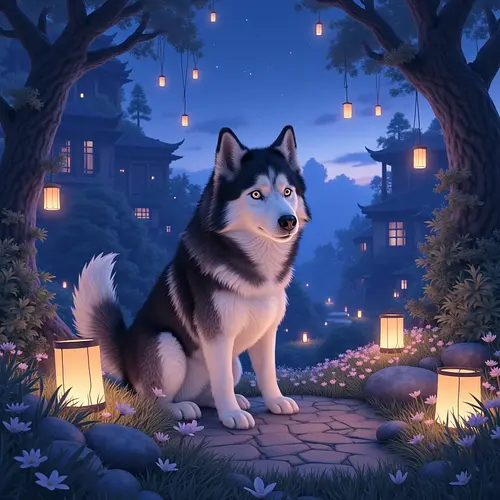 AI-generated fantasy pet portrait