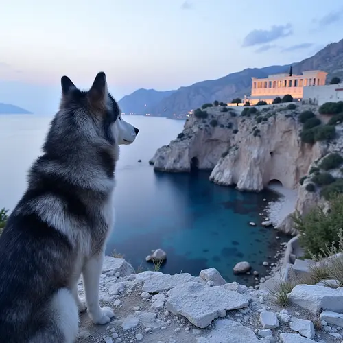 AI image of a pet in Ancient Greece