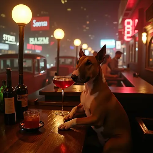 AI image of a pet in 1920s Gatsby era