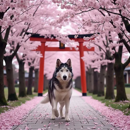 AI image of a pet in Samurai Japan