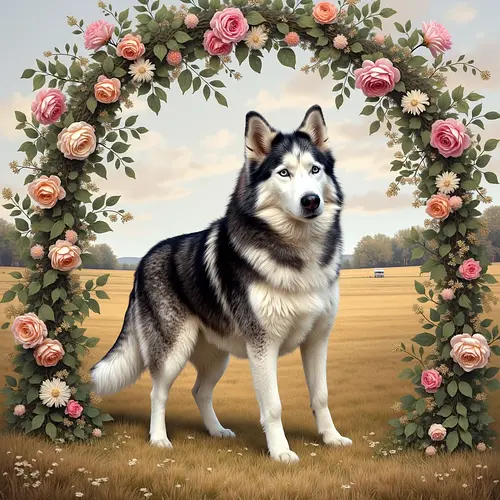 AI-generated pet image designed for a special occasion