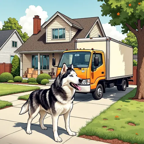 AI pet image with a new house theme
