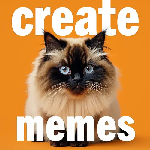 Funny AI pet art meme example
